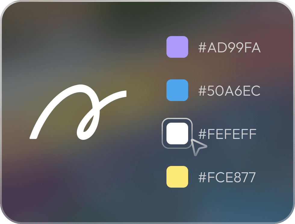 Recoloring a traced logo by picking a color from the palette
